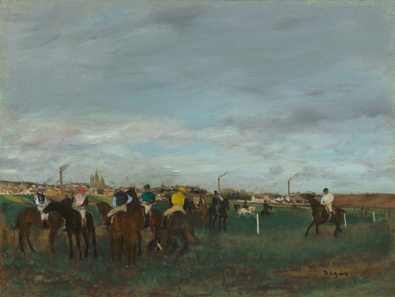 Yarışlar by Edgar Degas