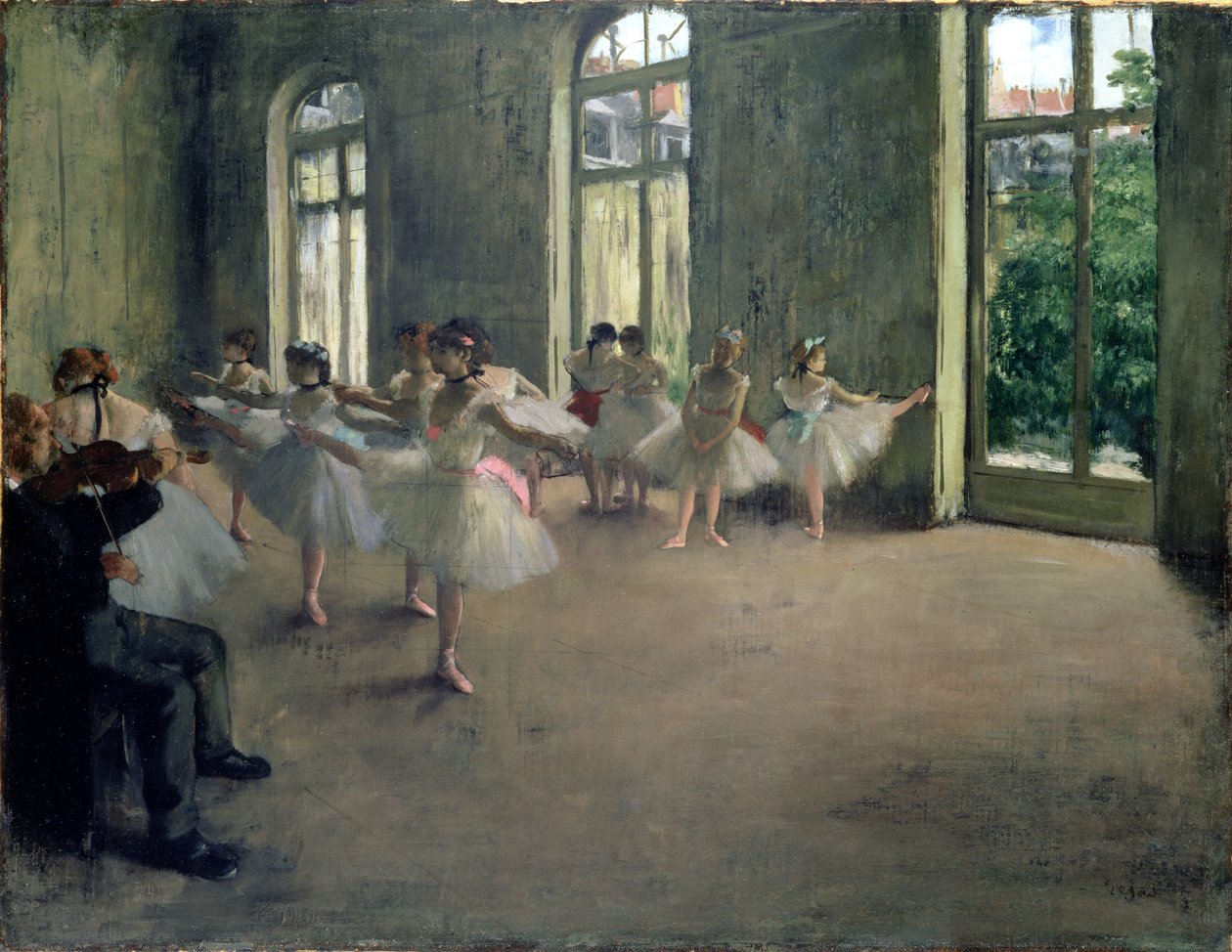 Prova, c.1873-78 by Edgar Degas