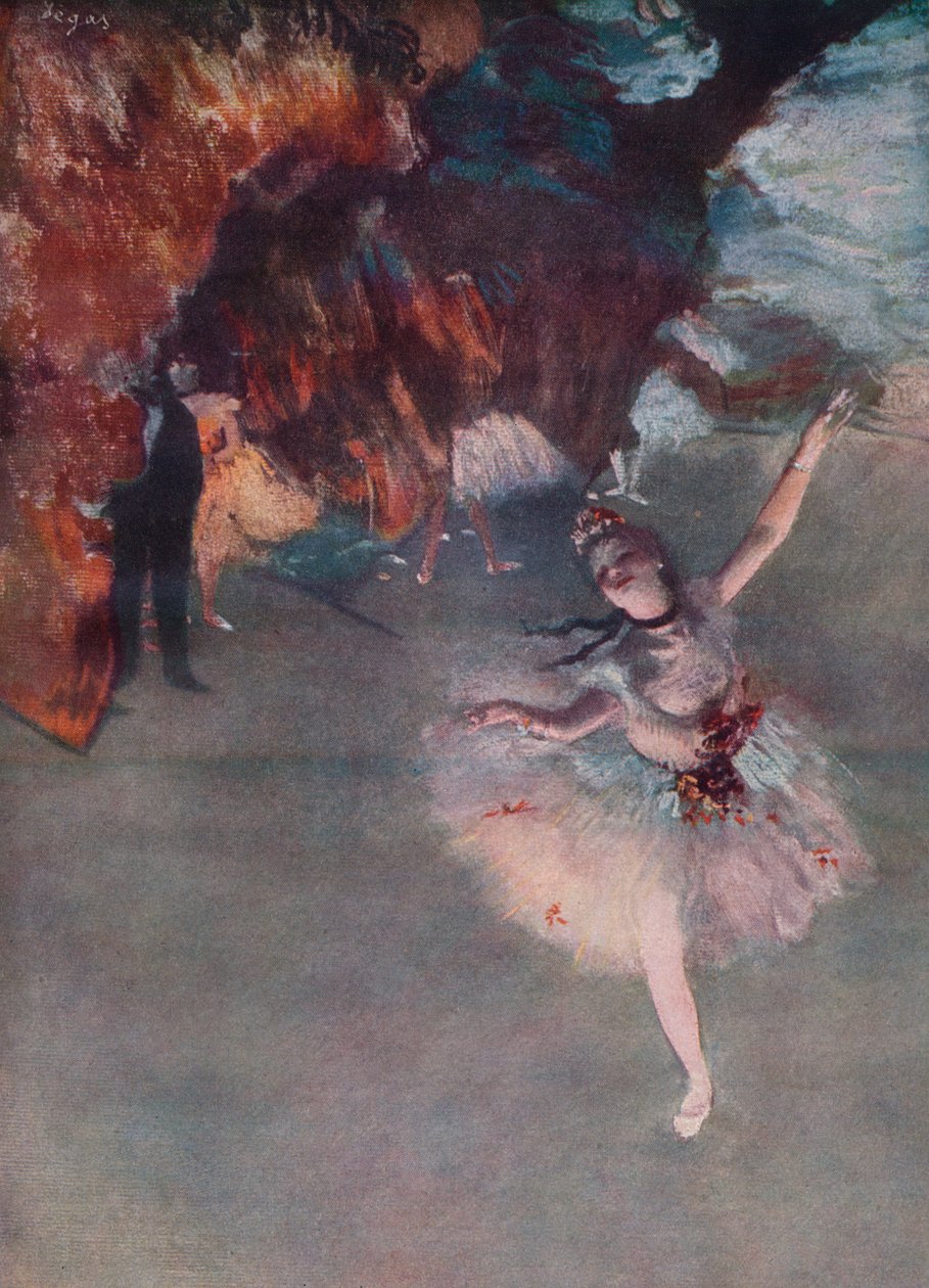 Yıldız LEtoile, 1878. by Edgar Degas