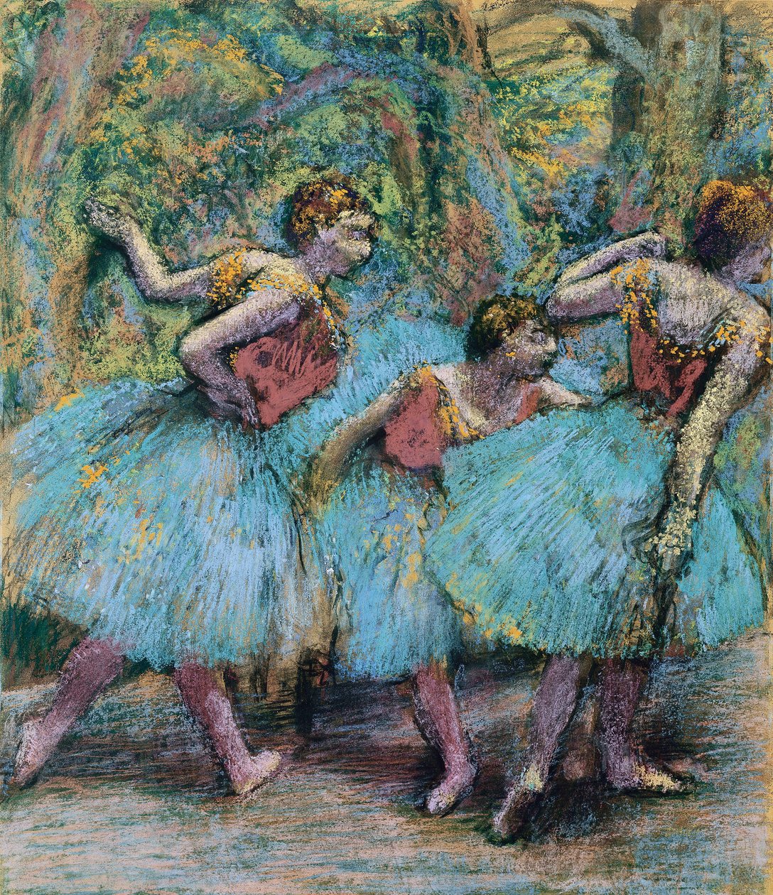 Üç Dansçı Üç Dansçı, c. 1903 by Edgar Degas