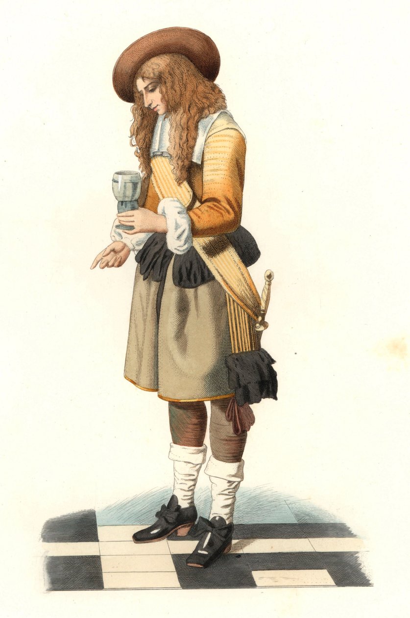 Hollandalı beyefendi by Edmond Lechevallier Chevignard