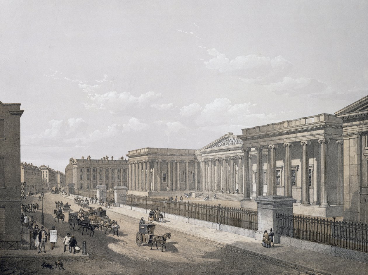 British Museum, William Simpson (1823-99), pub tarafından oyulmuş. 1852, Lloyd Bros. und Co. (litografi) by Edmund Walker