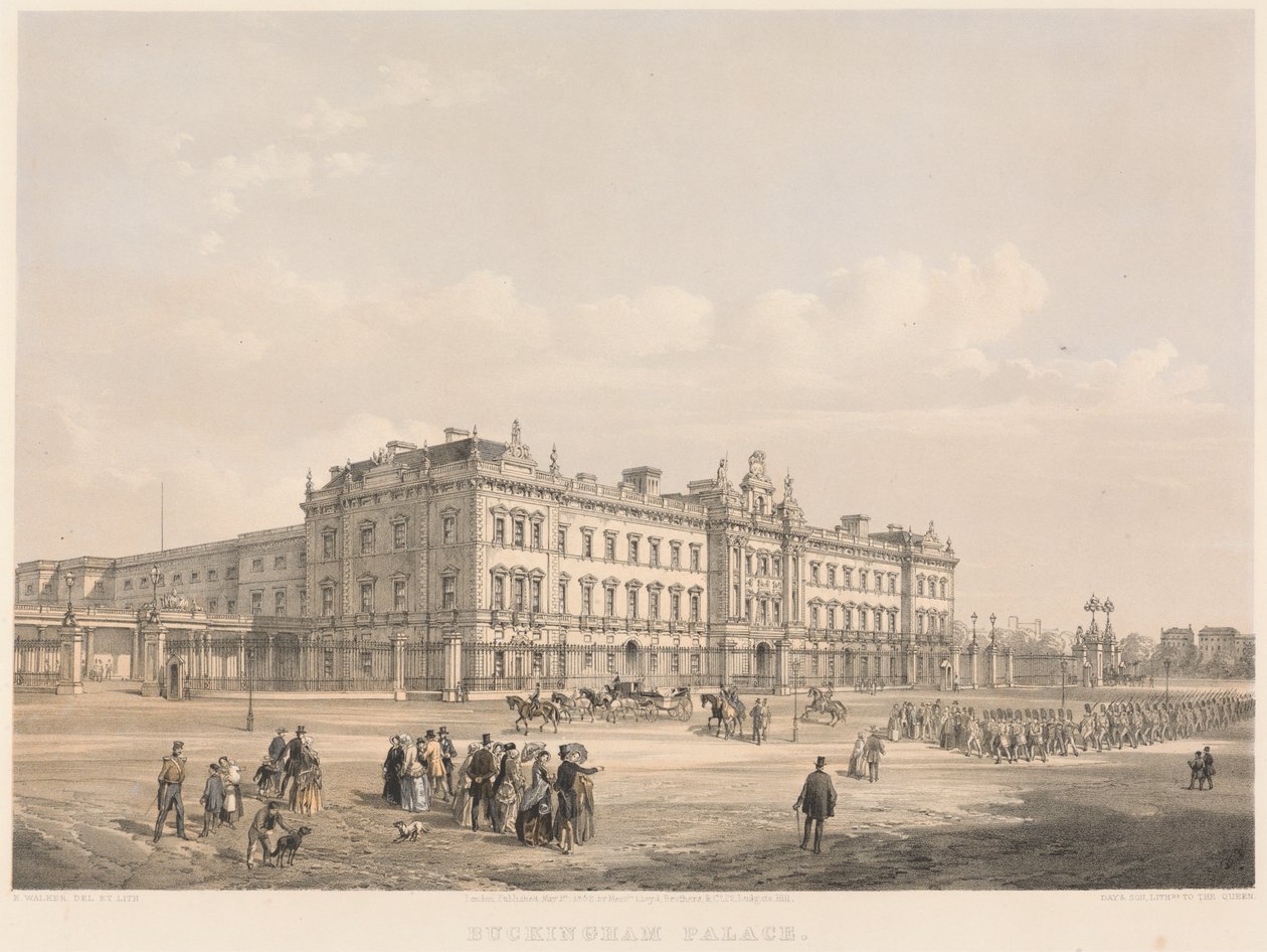 Buckingham Sarayı by Edmund Walker