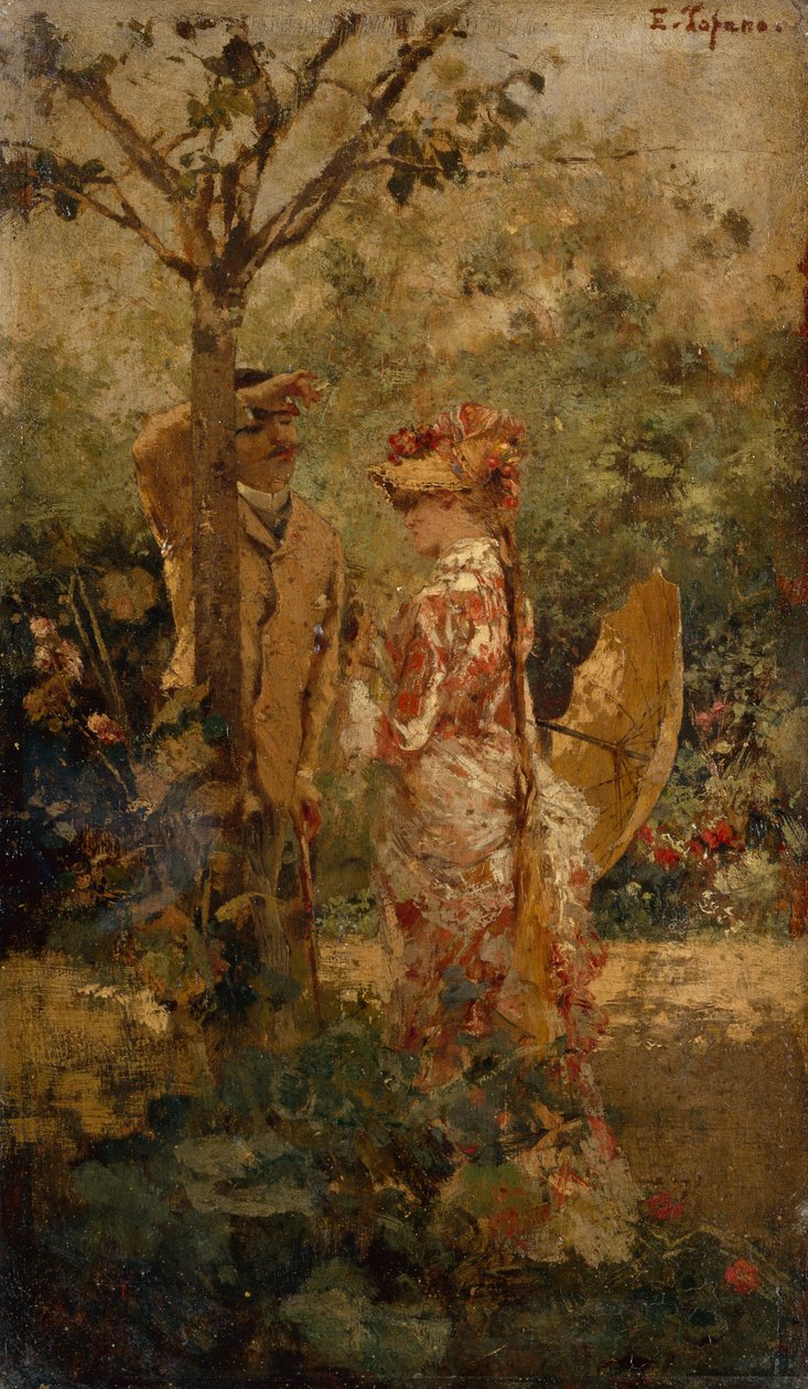 Randevu (yağ) by Edoardo Tofano