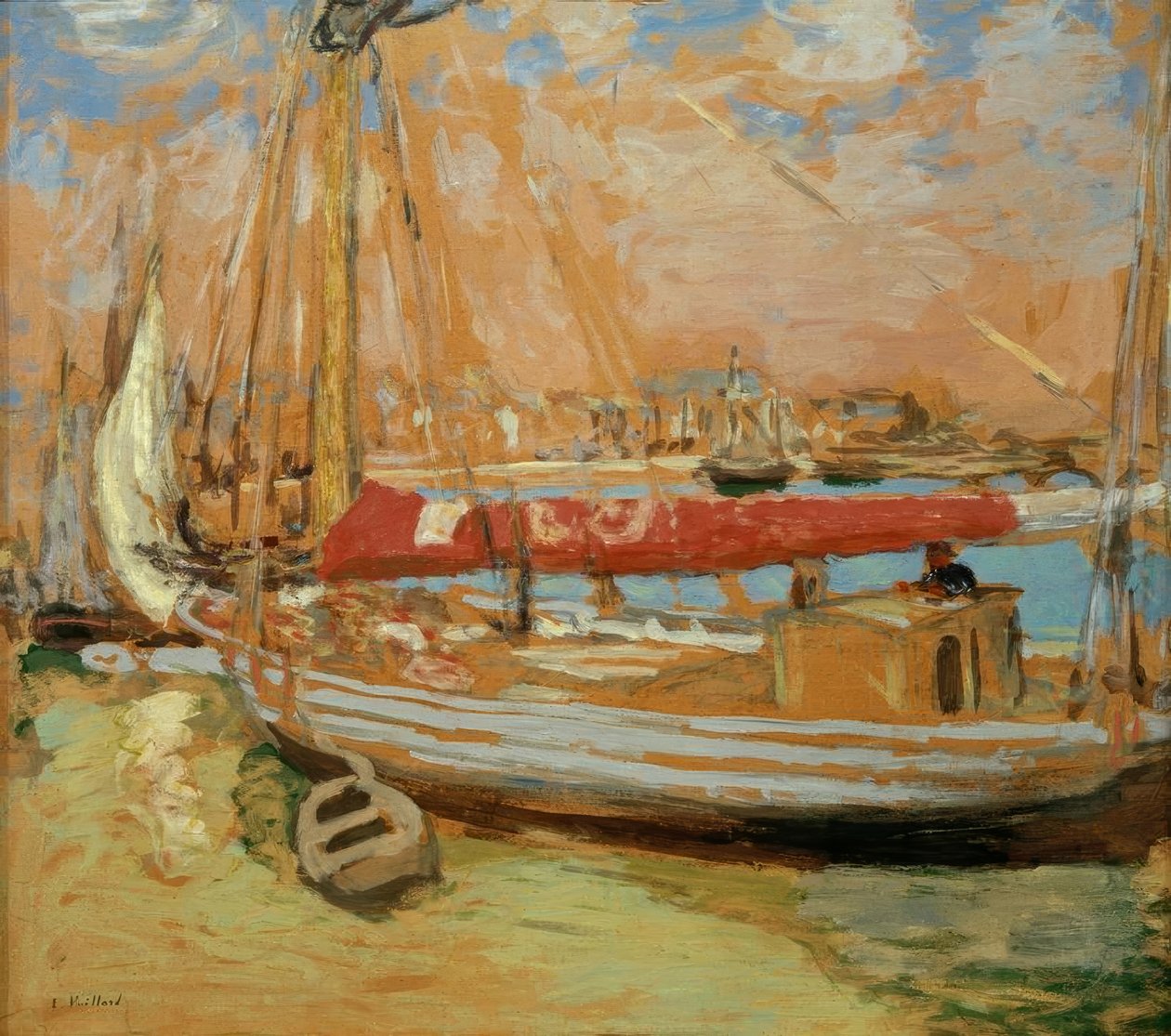 balıkçı teknesi by Edouard Vuillard