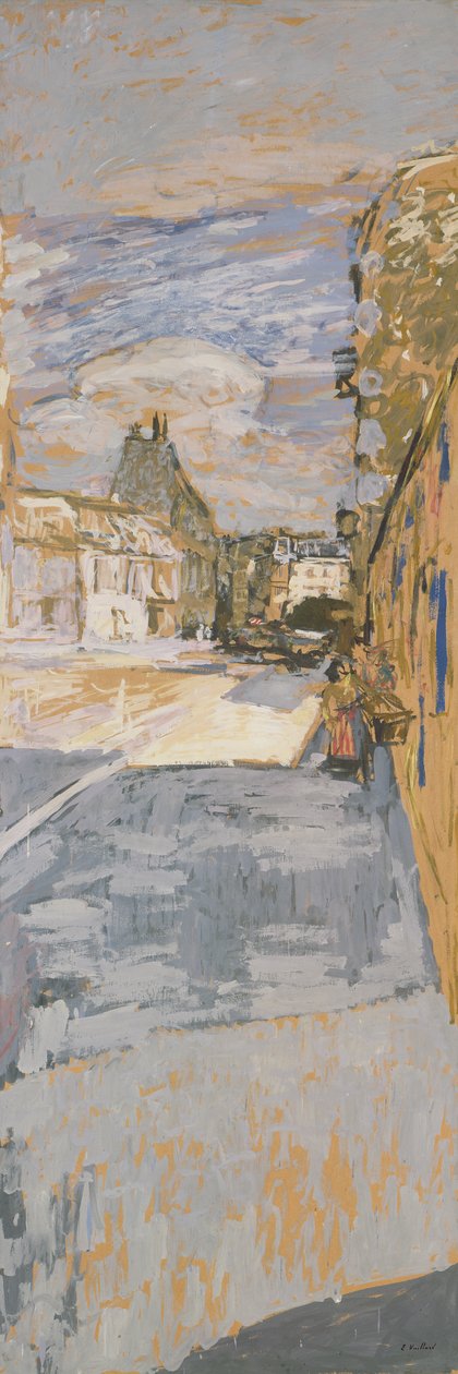 Paris Sokakları (panel 2/6), c.1908 by Edouard Vuillard