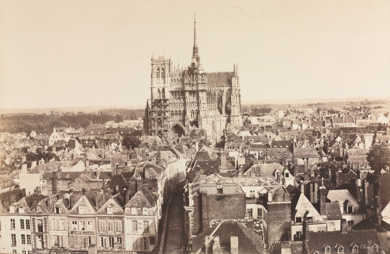 Amiens, 1855. by Édouard Baldus
