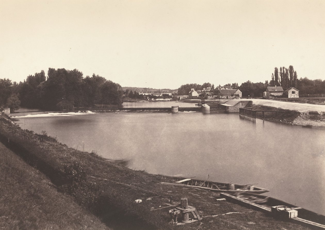 L' Isle Adam, 1855. by Édouard Baldus