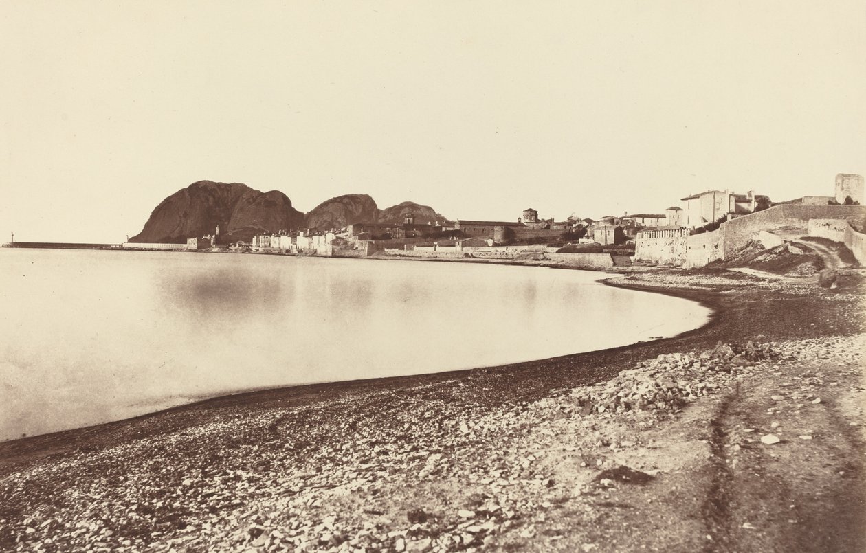 La Ciotat, 1860 dolayları. by Édouard Baldus