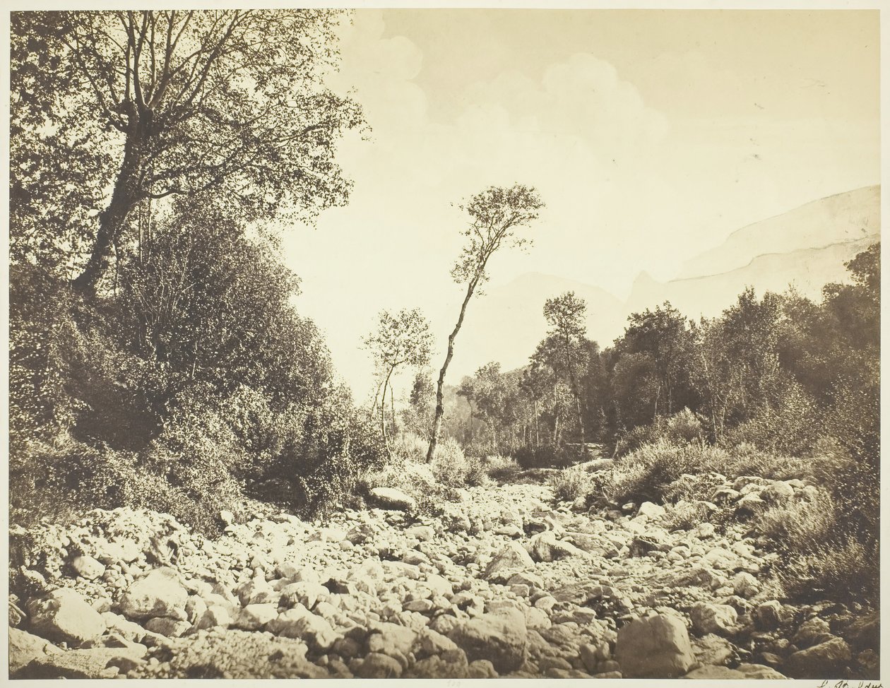 Voreppe Dauphine, c. 1855. by Édouard Baldus