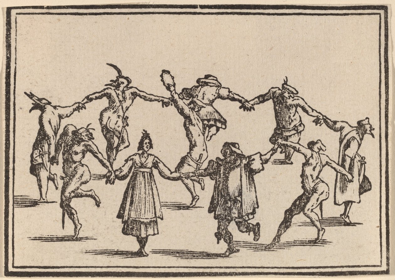 Dans by Edouard Eckman after Jacques Callot