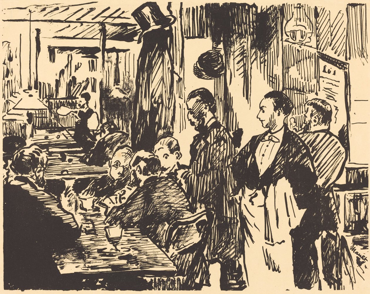 Kafede Kafede, 1869. by Édouard Manet