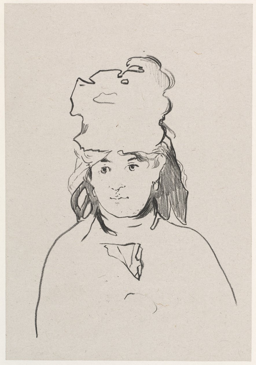 Berthe Morisot by Édouard Manet