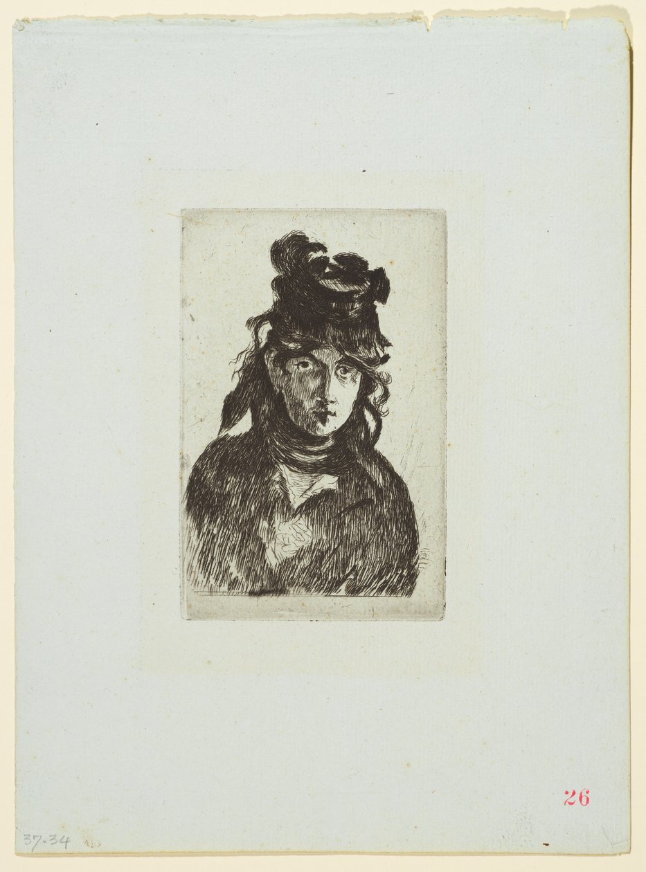 Berthe Morisot by Édouard Manet