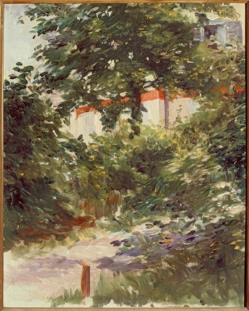 Yeşillik içindeki ev by Édouard Manet