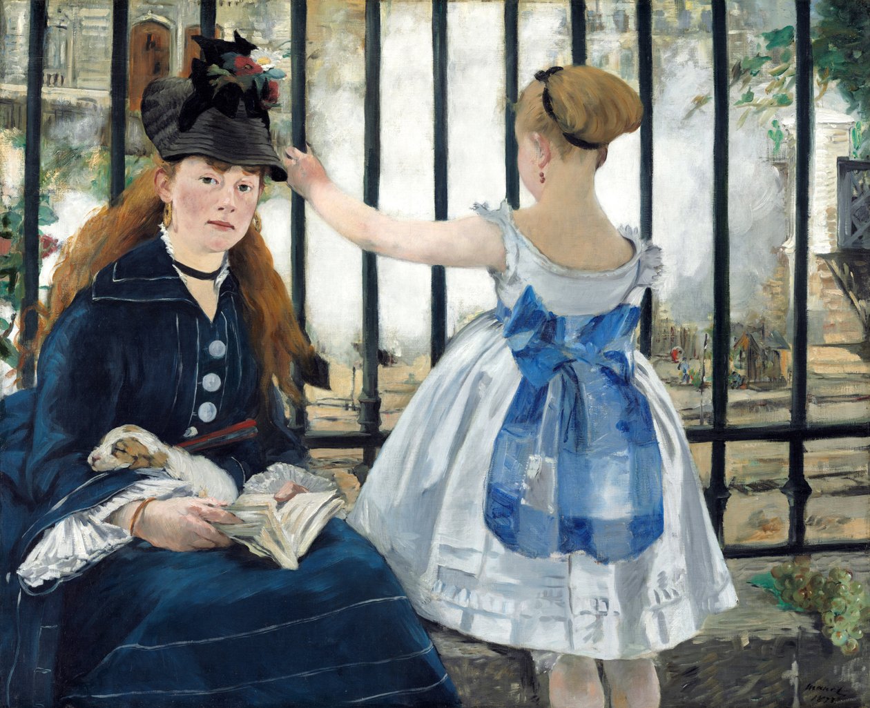 Demiryolu by Édouard Manet