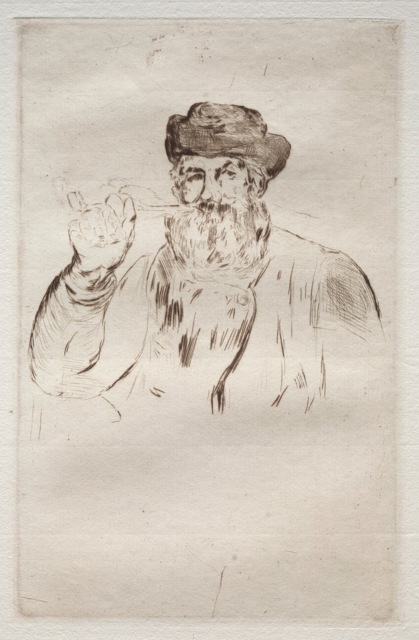 Sigara içen. by Édouard Manet