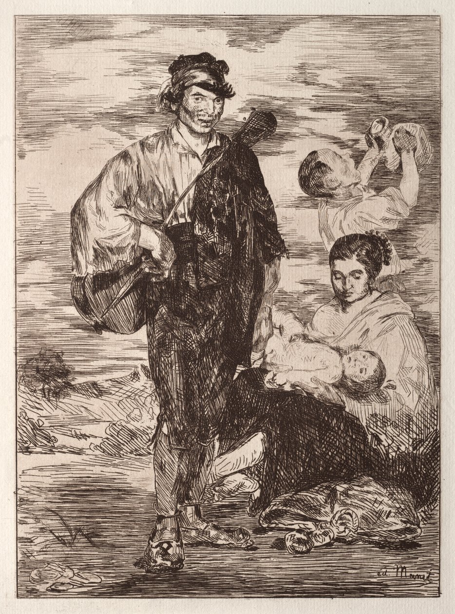 çingeneler by Édouard Manet