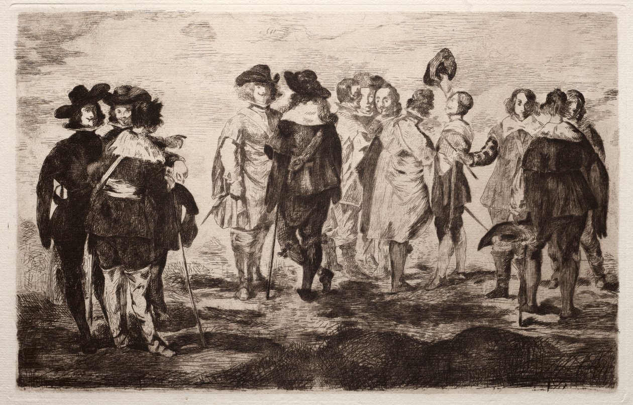 küçük biniciler by Édouard Manet