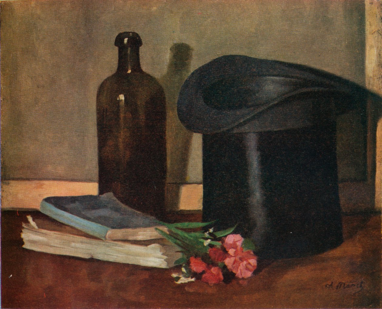 Doğa Morte, 19. yüzyıl. by Édouard Manet