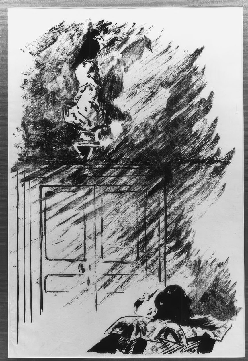 Pallas büstüne oturun…. by Édouard Manet