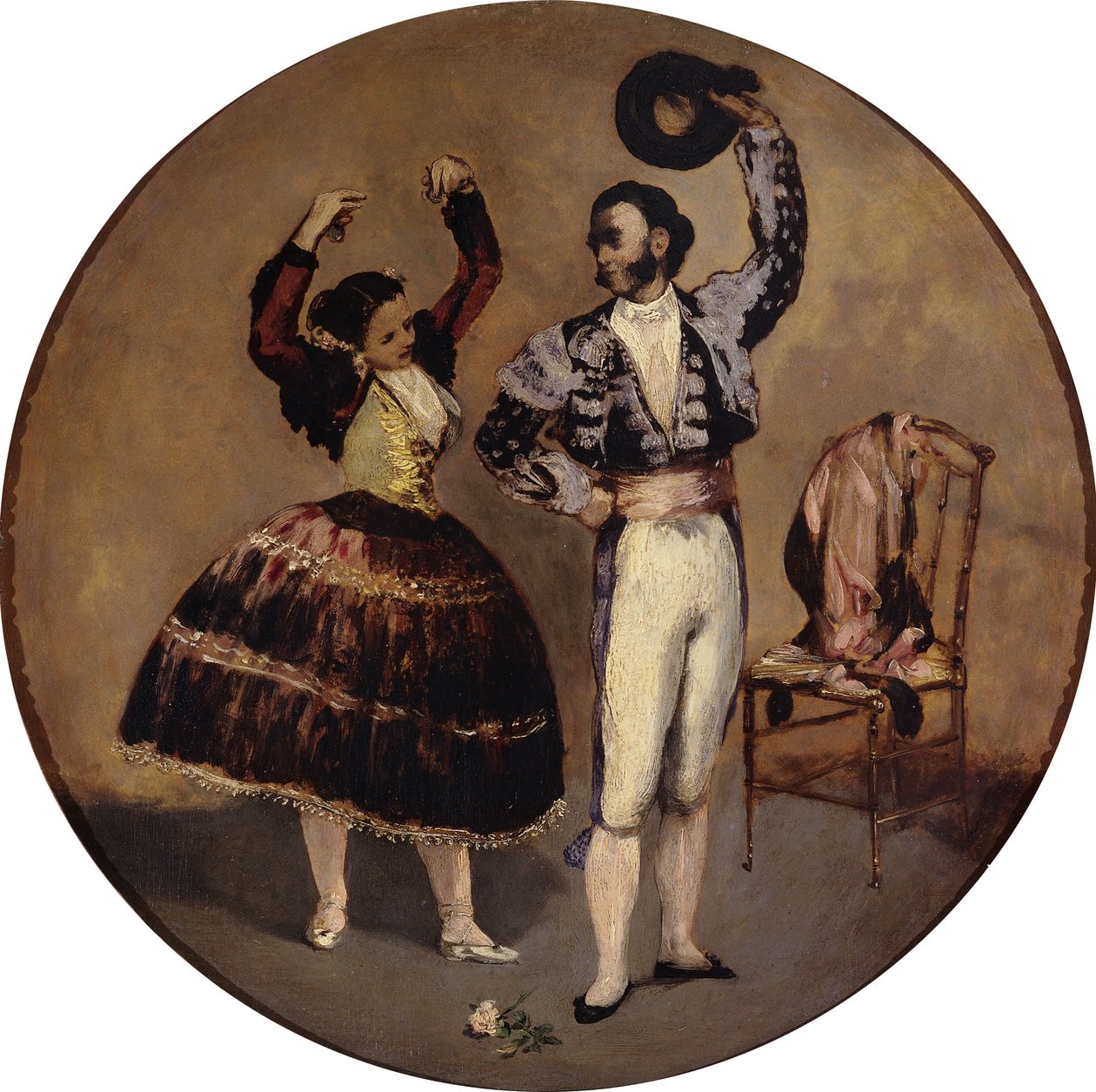 İspanyol Dansçılar by Édouard Manet