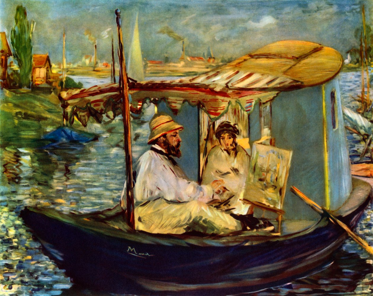 Tekne, 1874, 1937. by Édouard Manet