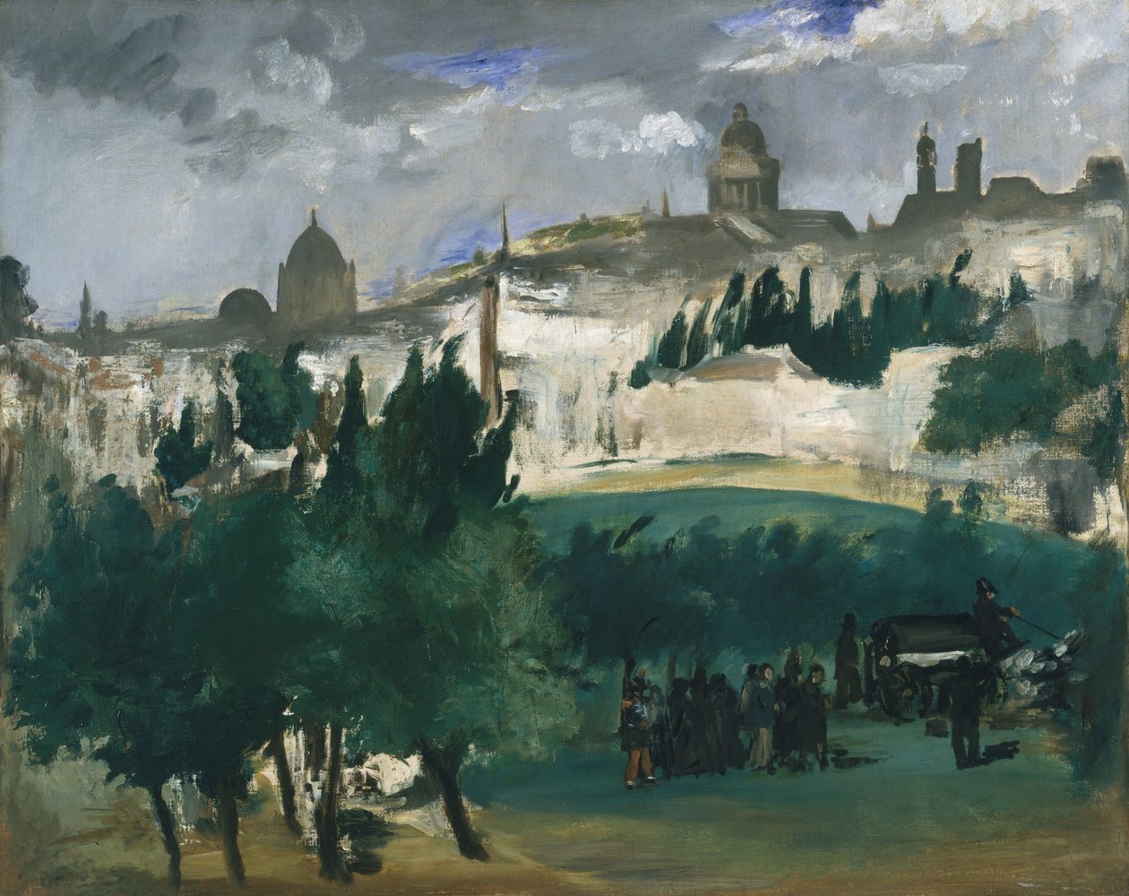 Cenaze, yaklaşık 1867. by Édouard Manet