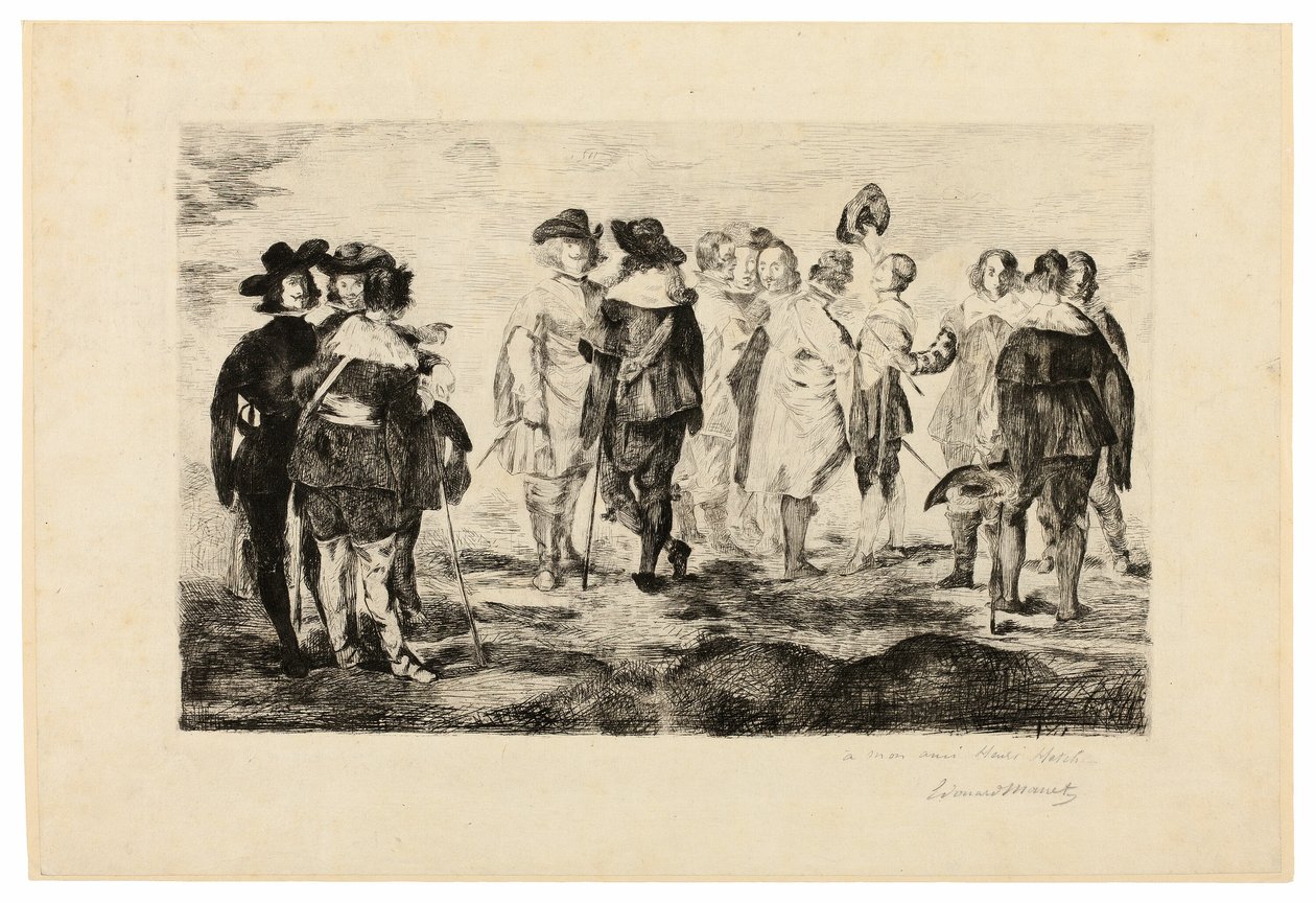 Küçük Cavaliers by Édouard Manet