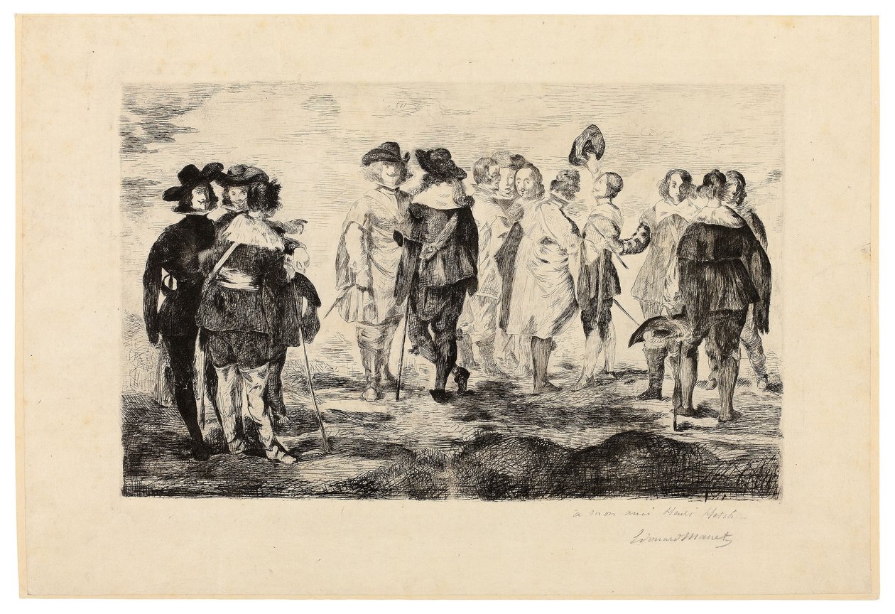 Küçük Şövalyeler by Édouard Manet