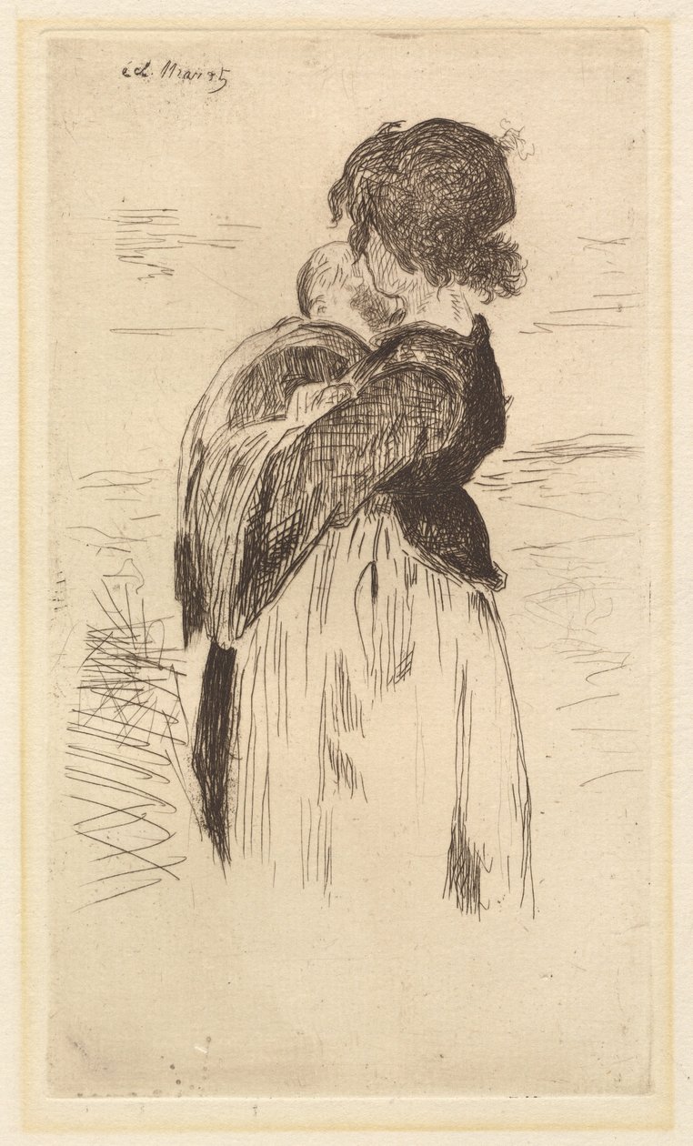 Küçük Kız (Le petite fille) by Édouard Manet