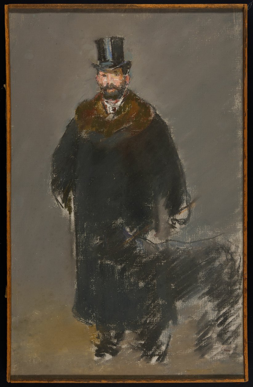 Köpekli Adam by Édouard Manet