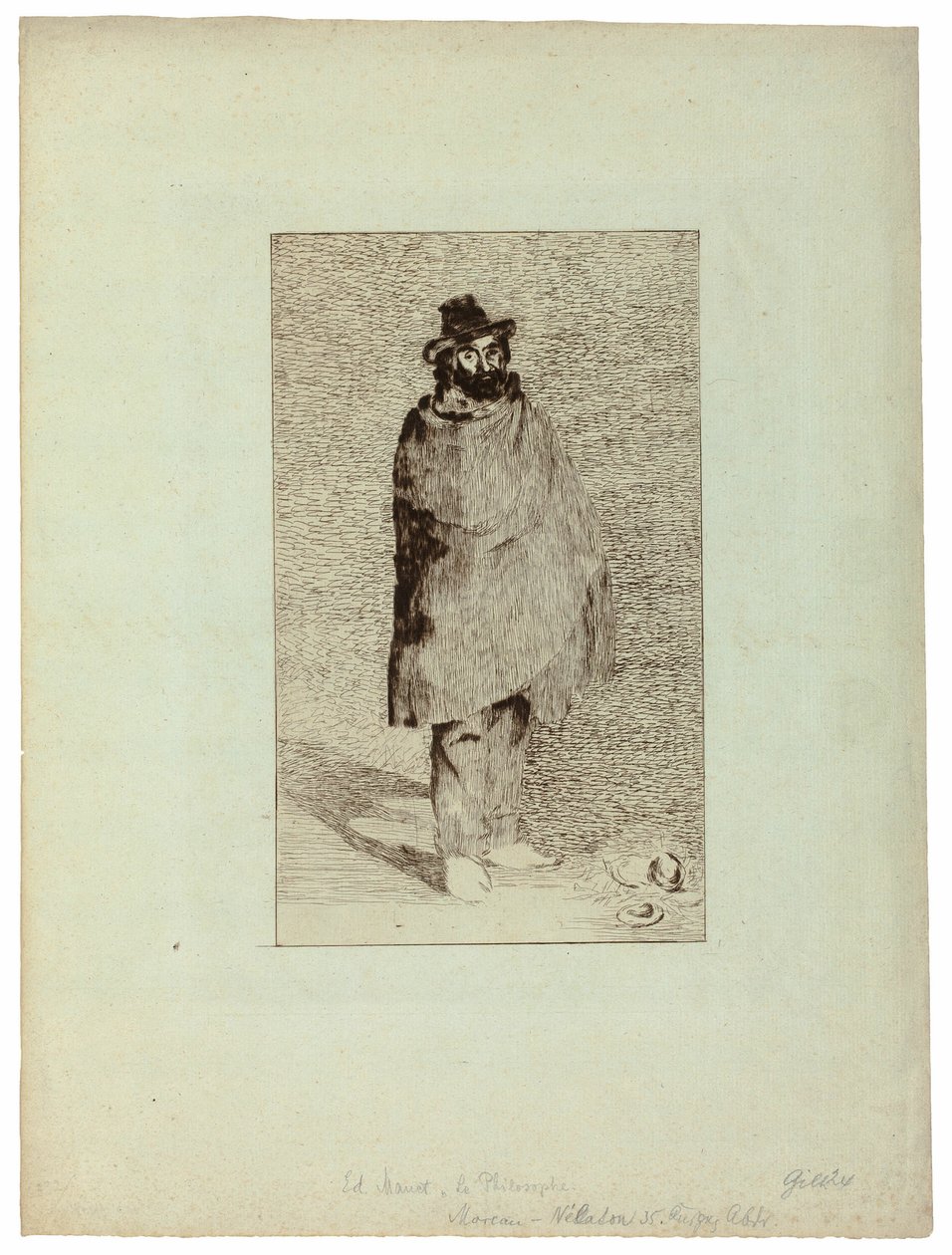 Filozof by Édouard Manet