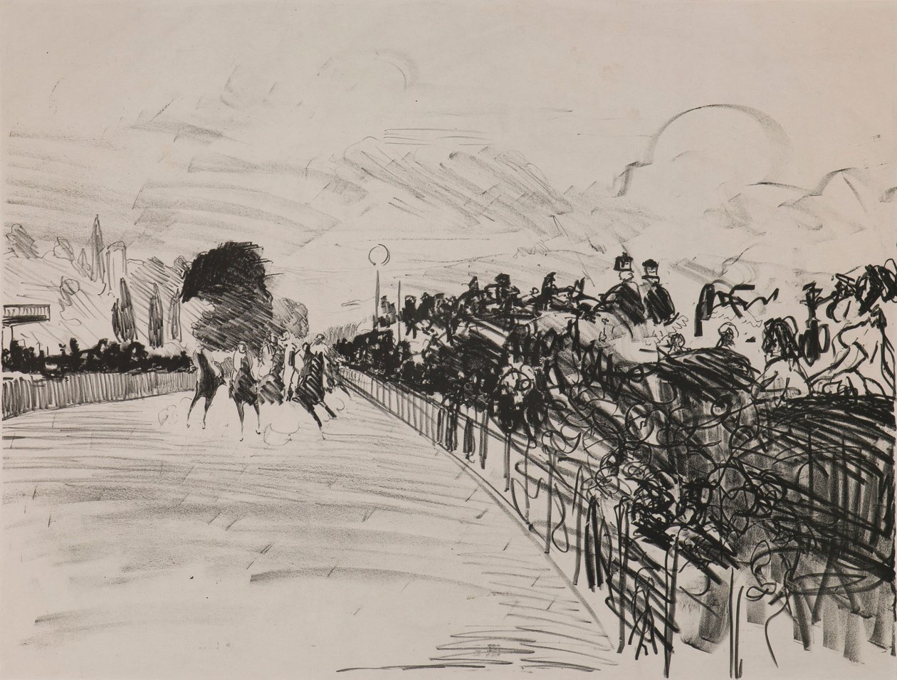 Yarışlar (Les Courses) by Édouard Manet