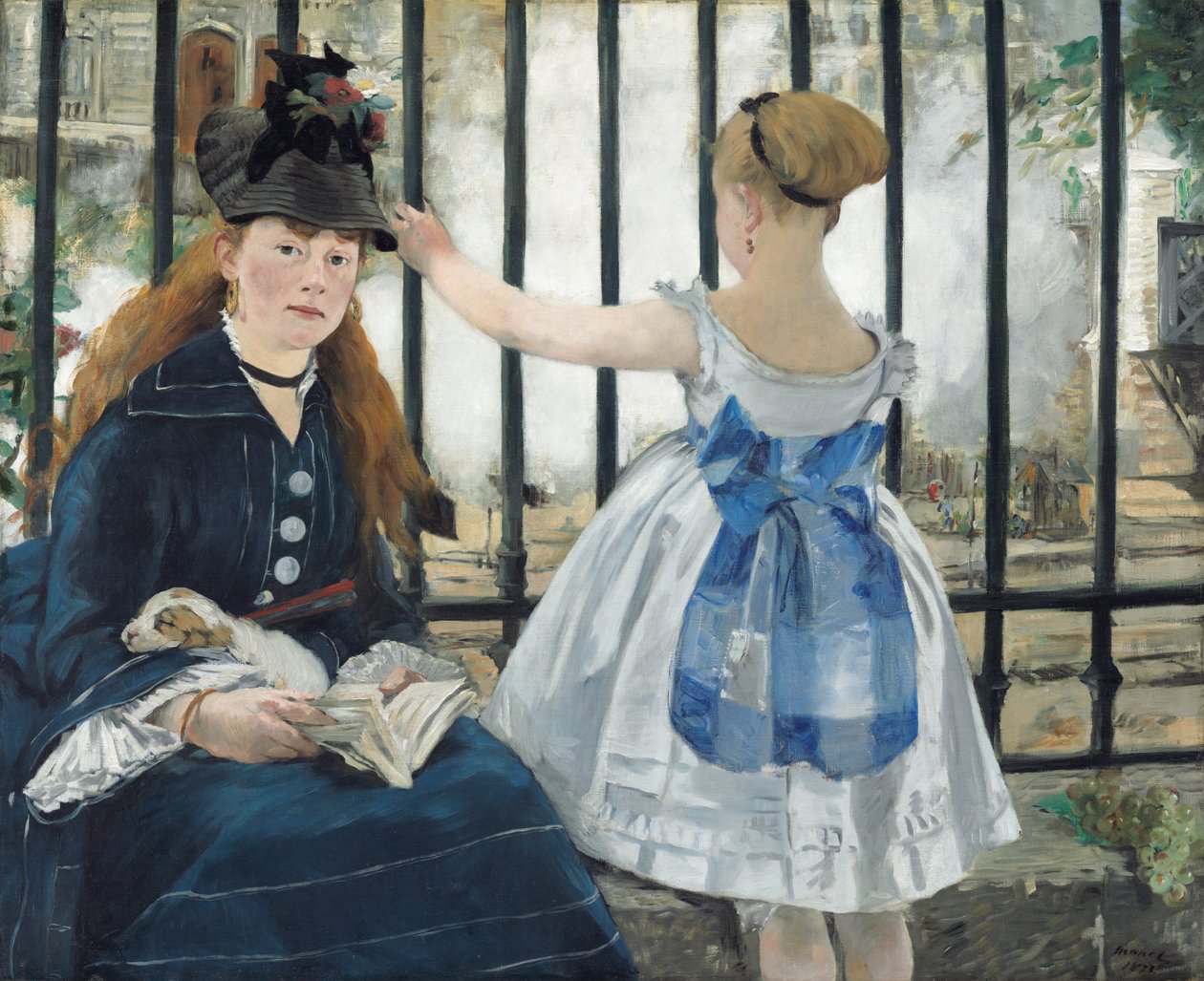 Demiryolu by Édouard Manet