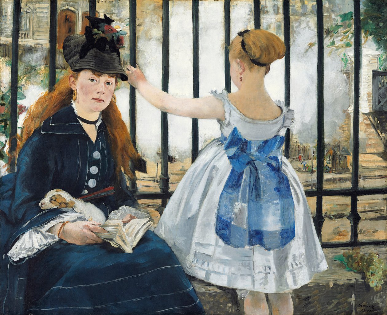 Demiryolu by Édouard Manet