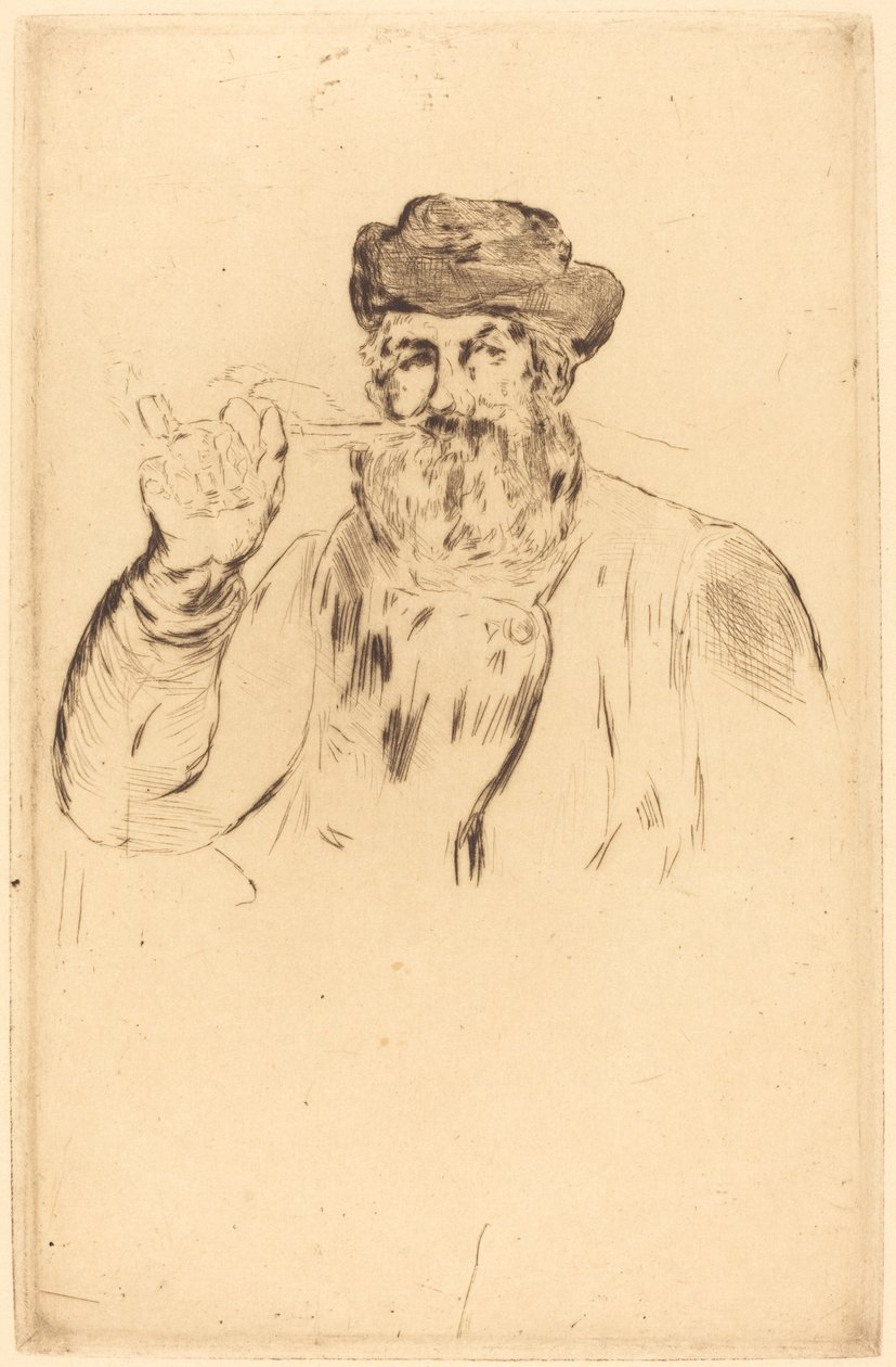 sigara içen by Édouard Manet
