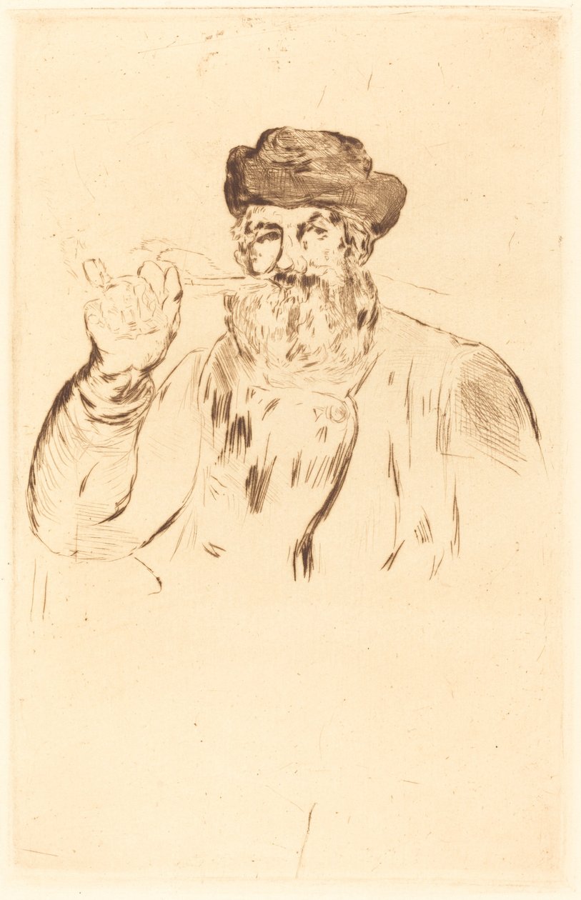 sigara içen by Édouard Manet
