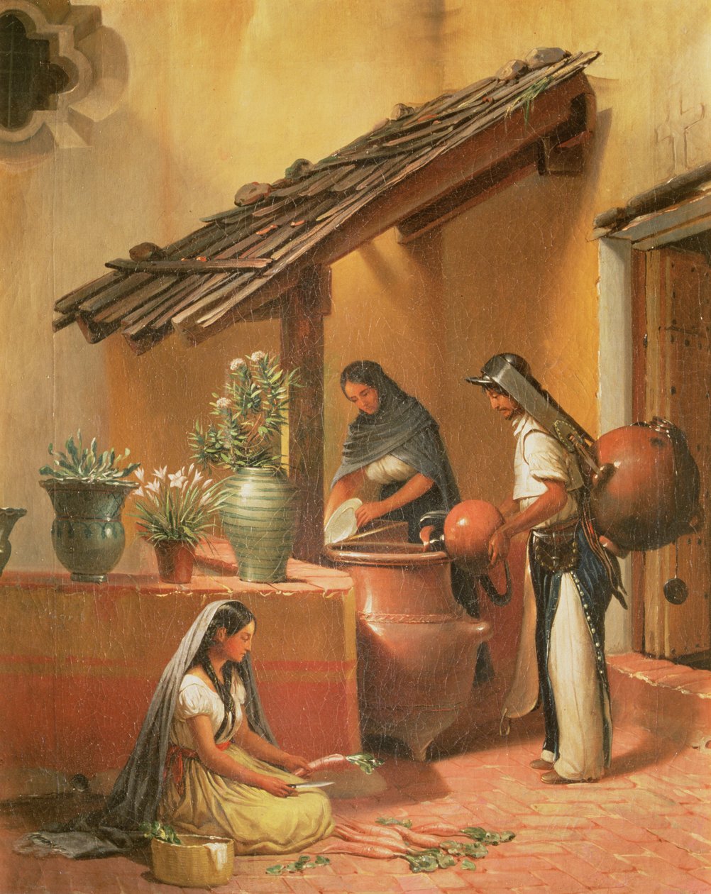 Su Yeri (Tortugo) by Edouard Pingret