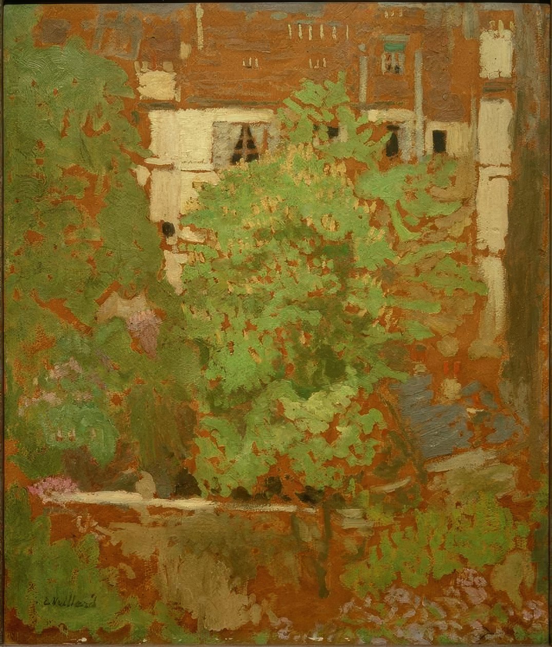 E.Vuillard, Kastanienbaum by Edouard Vuillard