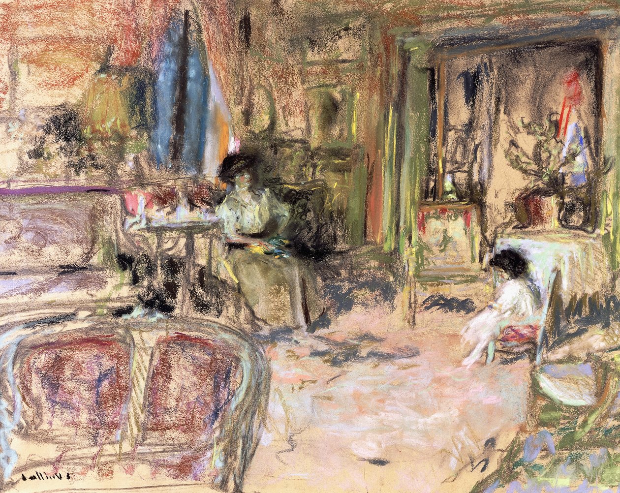 Henri ve Madam Josse Bernheim, by Edouard Vuillard