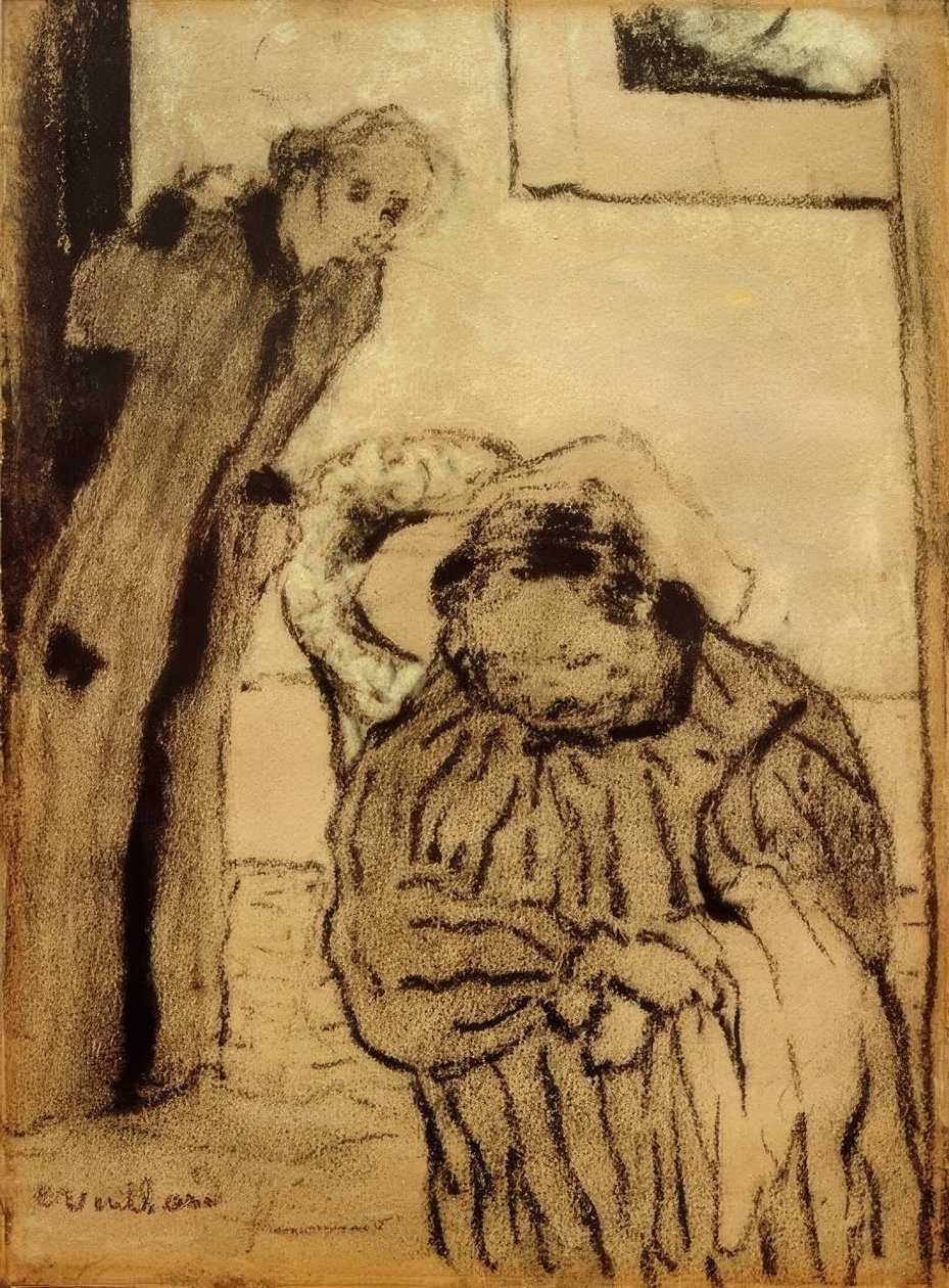 Şekerleme veya nekahat dönemi by Edouard Vuillard