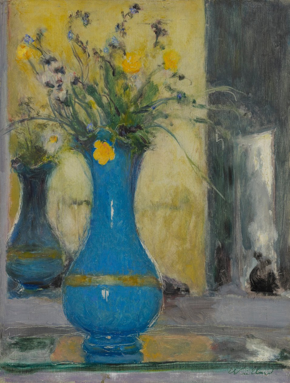 Mavi Vazo, 1932 civarı. by Edouard Vuillard