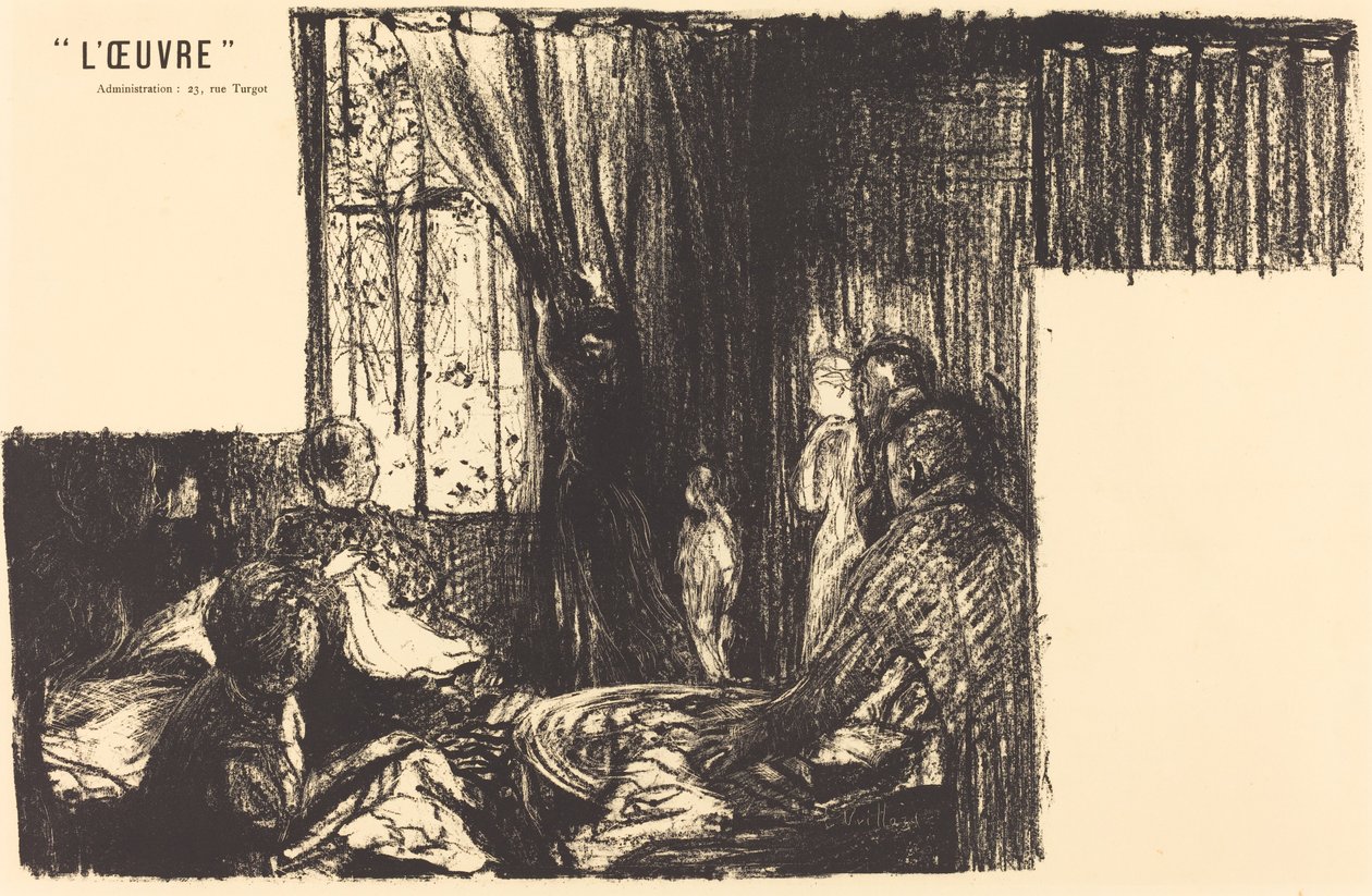 Toplumun destekçileri by Edouard Vuillard