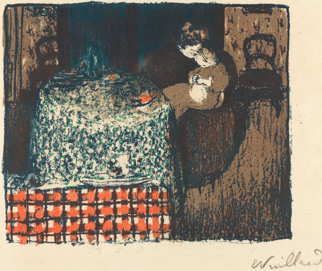 Annelik Anneliği, 1896. by Edouard Vuillard