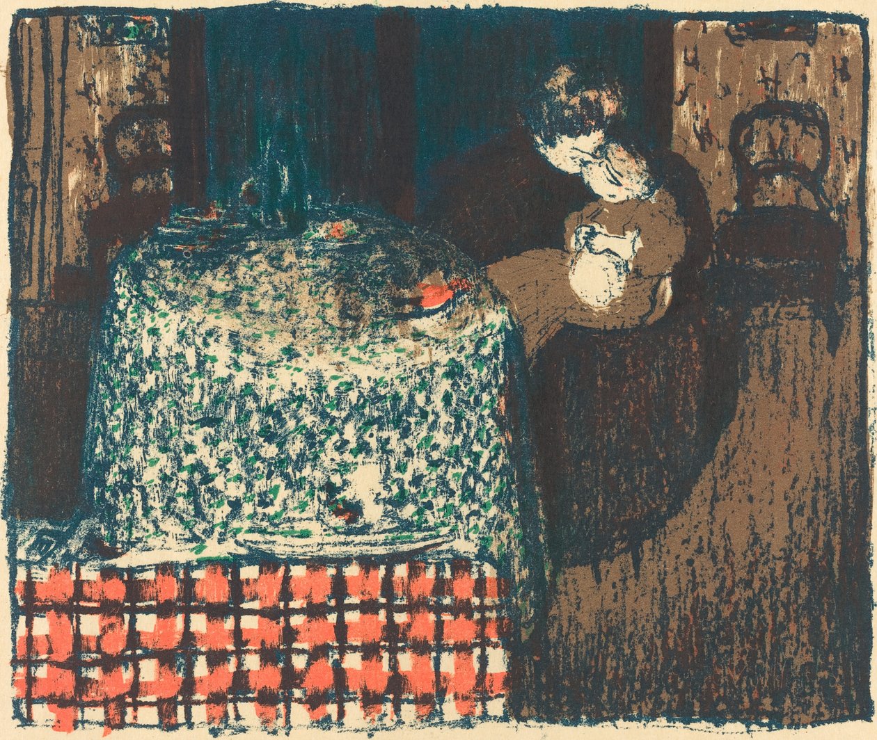 Annelik Anneliği, 1896. by Edouard Vuillard