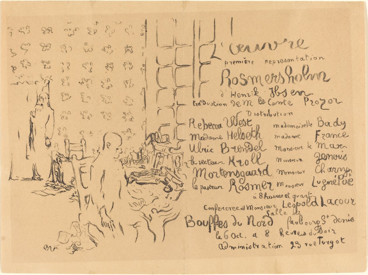 Rosmersholm by Edouard Vuillard