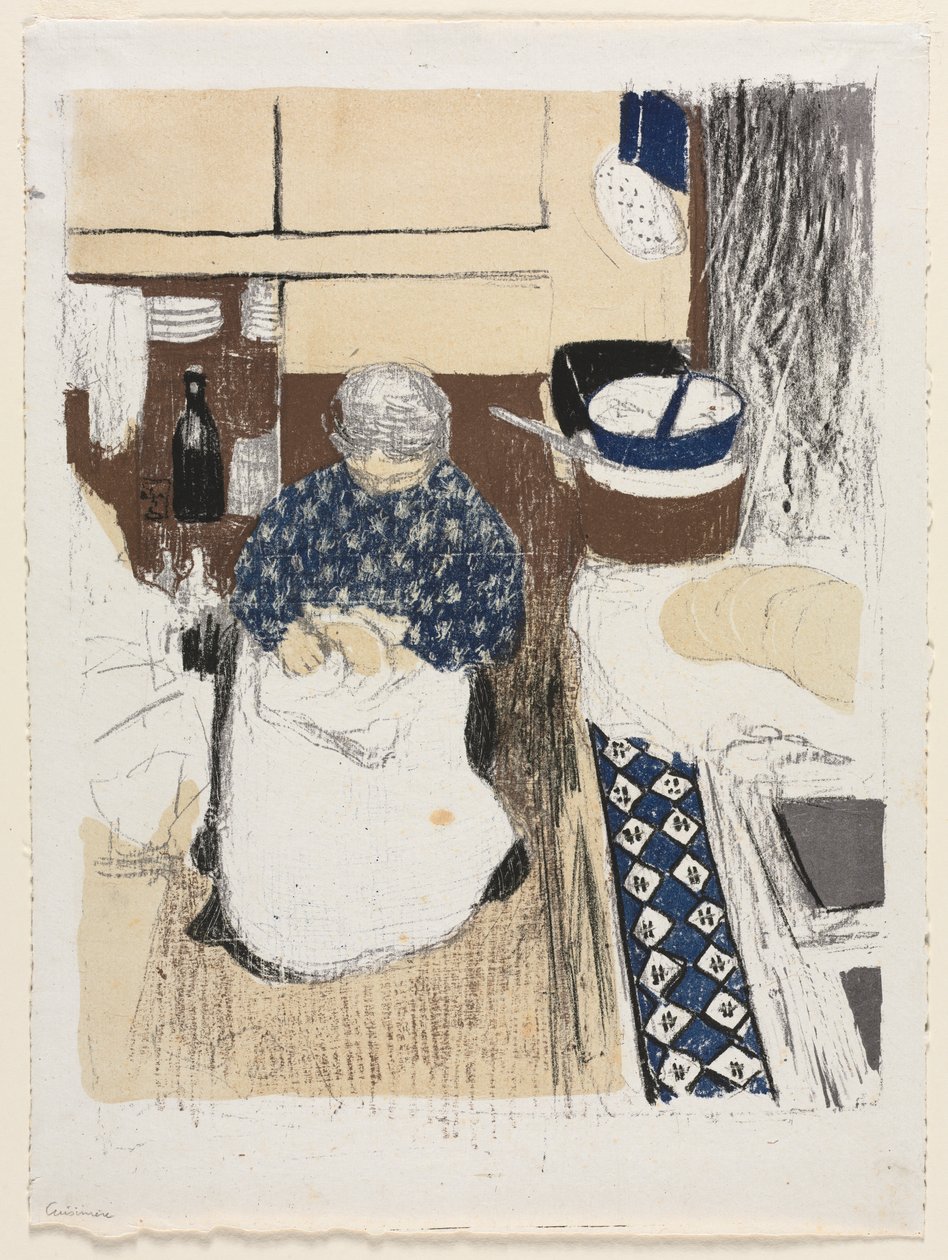 Aşçı by Edouard Vuillard