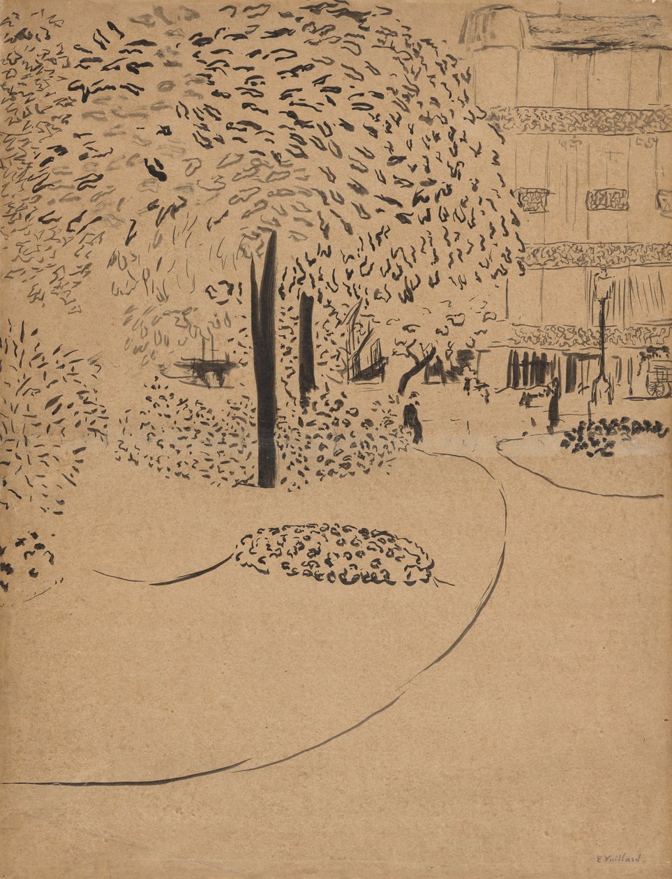 Meydan, 1910. by Edouard Vuillard