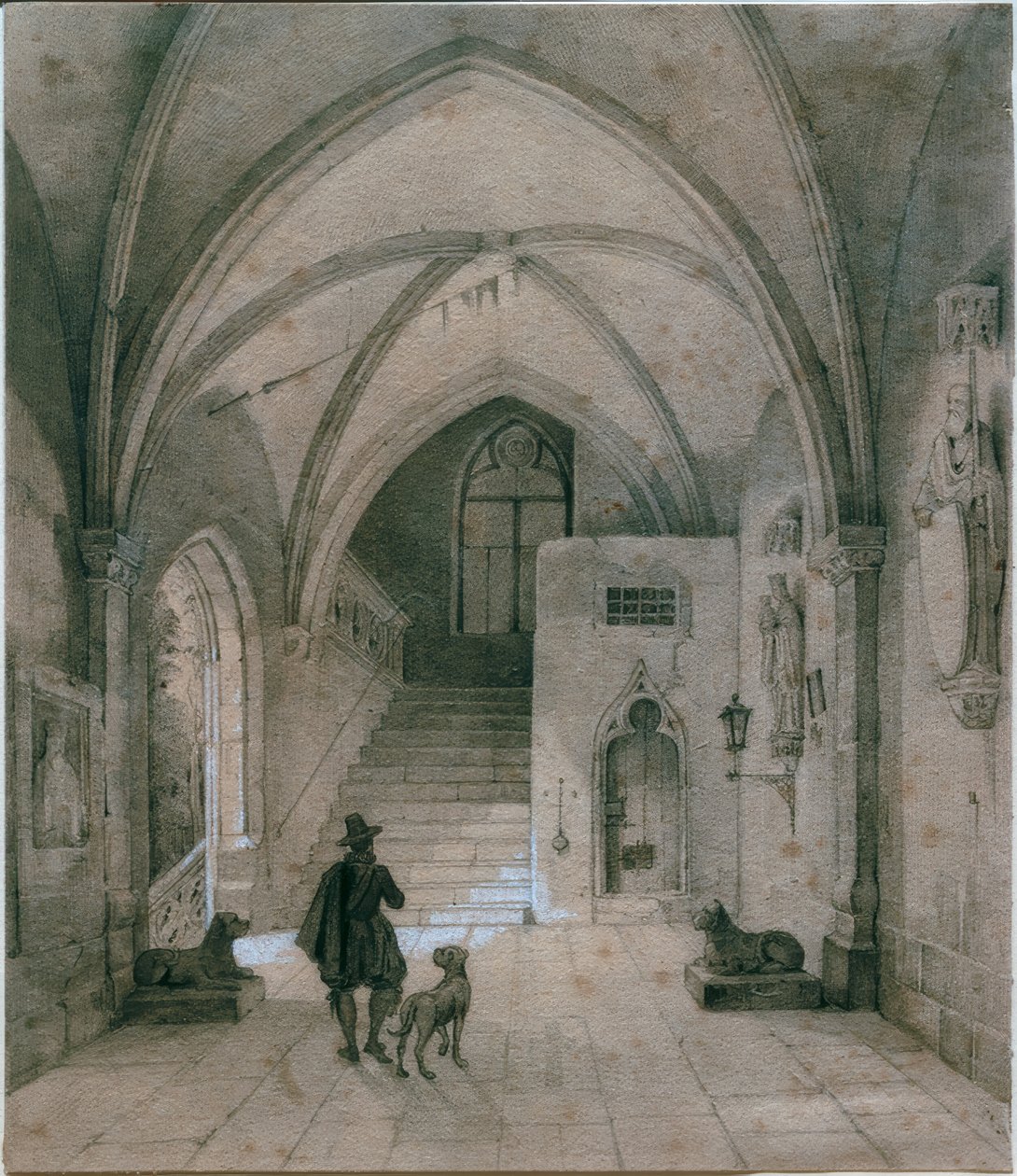 Gotik salon by Eduard Gerhardt